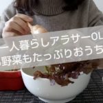 【おうちごはん】一人暮らしアラサーOL お肉も野菜もたっぷり 簡単ヘルシー料理 vlog