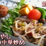 【料理動画】旦那弁当☆豚肉ともやしの中華炒め♪【お弁当作り】obento＃36