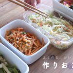 sub【作り置き】いつも作っている副菜おかず/一人暮らし