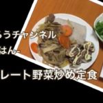 ワンプレート野菜炒め定食 -パパごはん-