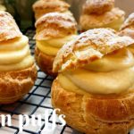【手作りスイーツ】【ものまね】大成功！プロのレシピを見よう見まねでシュークリーム作ったよ❤︎