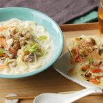 【15分で2品 かけ足レシピ】カット野菜でちゃんぽんうどん・揚げないのっけ春巻き