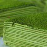 抹茶ミルクレープの作り方(How to make matcha crepe cake)