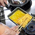 プロのラーメン屋の卵焼きの作り方 簡単な巻き方 Japanese Omelette 日式玉子燒