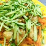 たっぷり野菜と鶏胸の旨タレ炒め♪