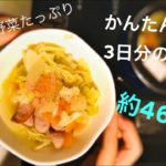 【かんたん料理】一人暮らしの野菜たっぷりスープ/誰でも作れる