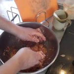 幸運な病のレシピ（ 2151 ）夜 ：ハンバーグ、牛丼