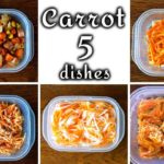 【にんじん作り置き】5選/おかずにも！お弁当にも！おつまみにも！