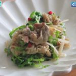 牛しゃぶとお野菜 オリーブオイルでさっぱりと~病院・管理栄養士監修の腎臓病・糖尿病向け料理レシピ動画を配信中「ほすぴたるcooking」~