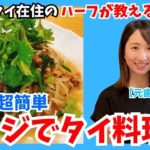 【レンチンで超簡単】おすすめタイ料理レシピ『ひき肉と野菜のナンプラー炒め』の作り方　→元歯科衛生士が挑戦