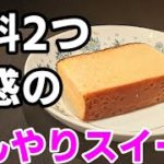 材料2つ ひんやり スイーツ 作り方☆カステラ & ティラミス風 アイス 簡単 レシピ