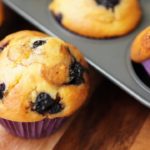 お菓子の作り方　ブルーベリーマフィン　バターなしであっさり　Blueberry muffin スイーツ作り　簡単おやつ