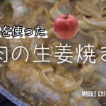 りんごを使った豚肉の生姜焼き丼の作り方🍎 How to make Syougayaki bowl. #144