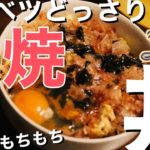 【キャベツのレシピ】長芋焼・丼でキャベツをどっさり消費する！ 味はお好み焼と一緒【中学生も作れる一汁一丼】