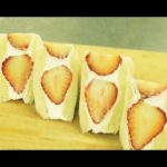 浦河夏イチゴのスイーツレシピ③「イチゴのサンドイッチ」