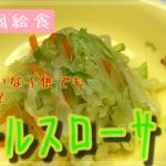 保育園給食で出しているコールスローサラダのレシピ公開！野菜嫌いな子供に是非作ってあげて下さい