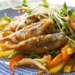 【鯵の南蛮漬けの作り方】夏野菜がもりもり食べれる！小アジの下処理方法もご紹介♪