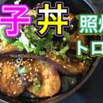 トロトロ茄子丼。コスパ最高、超速美味なす丼の作り方。夏野菜王ナスが主役のなすどんぶり。