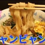 海外に行けないので中国西安名物の「ビャンビャン麺」を日本で再現してみました