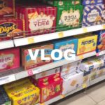 韓国vlog、海鮮丼?、クリームジンチャンポン作り方、料理vlog