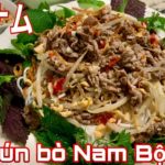 【麺レシピ】ピリ辛ベトナム混ぜ麺の作り方| MÓN NGON MỖI NGÀY| THU HOẠCH RAU VƯỜN LÀM MÓN BÚN BÒ NAM BỘ TẠI NHẬT