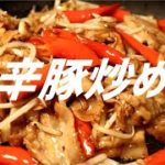辛豚炒めの作り方【ASMR】