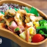 【お弁当作り・今日はグリルとトースターで簡単に作るよ♪高校生弁当】ENG sub lunch bento box