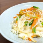 【素麺レシピ】野菜たっぷり素麺チャンプルー　余ったそうめんでできます！　N.D.Kitchen