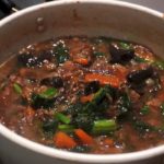 【マッスル北村直伝】野菜たっぷり牛スジ丼の作り方