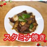 【料理】冷蔵庫にある野菜と肉を使ってスタミナ焼き作ってみた★簡単スタミナ料理★レシピ★