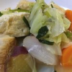 野菜と油揚げちくわのごった煮の作り方教えます❤️