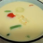 【茶わん蒸しの超簡単な失敗しにくい作り方】卵と麺つゆと水を混ぜて冷凍野菜を入れたお椀に注いで10分蒸すだけです！【海外で作る日本食レシピ】