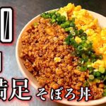 【節約】100円で作れる!簡単そぼろ丼の驚きの作り方 KSTV