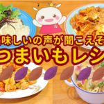 おかずになる!さつまいもレシピ4品紹介♪お弁当にも最高!