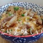 時短で簡単【とろとろ卵の絶品他人丼】シドニーのおかんが作るシンプルに旨すぎる！合わせて焼いて入れるだけ牛バラの他人丼 ( Beef And Egg Rice Bowl )