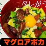 【漬け】たれがおいしい！漬けマグロアボカド丼の作り方（タレのレシピはHANA’s recipe libraryさんを参考にさせていただきました！）【料理Vlog】
