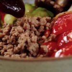 【夕飯。晩ごはんレシピ】ビビンバ丼と味噌汁