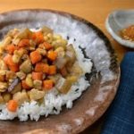 【ローファットダイエット】大豆とこんにゃくの炒り煮丼