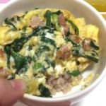 夕食　ニラ玉丼(*⁰▿⁰*)レシピも紹介【あきねねちゃんねる】