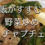 #ご飯がすすむ野菜炒めチャプチェ風
