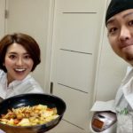 BBQの残り野菜で【ダッカルビ】減量中につき チーズは断念・・・