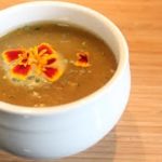 スパゲティかぼちゃのスープ　野菜スープのレシピ　タイムの薬膳スープ応用編　ヨーロッパの伝統家庭料理（フランス料理）SOUPE DE COURGE SPAGHETTI AU THYM