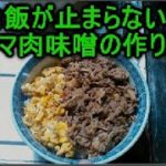 白飯に合う人気の肉味噌丼ご存じですか？肉味噌丼料理レシピ公開♬