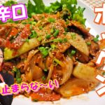 【韓国料理】🐷🐷チェユッポクン作り方　肉と野菜の一番美味しい！炒め方で最強の本場の辛口豚炒めを召し上がれ！！