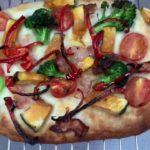 野菜乗せフォカッチャの作り方(成型から)