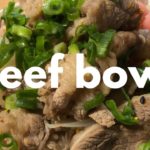 単身赴任のサラリーマンが作る　料理vlog　牛丼 / Beef bowl / Gyu don