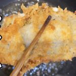 【お弁当おかず】揚げ焼き豚梅しそミルフィーユカツの簡単レシピ！たった10分で出来て包丁もいらない！わが家で大人気な一品の作り方【bento】