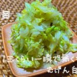【42品目】白菜を永遠に食べる方法。 むげん白菜の作り方。