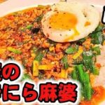 免疫力UP！【悪魔の旨辛ニラマーボー丼】マジでヤバい！ご飯めちゃすすむ！風邪予防/にらレシピ/賄い飯/簡単節約/疲労回復/中華主菜副菜/韮大量消費/挽肉レシピ