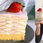 【きゅうりめし】いちごミルクレープの作り方【いちごスイーツ】